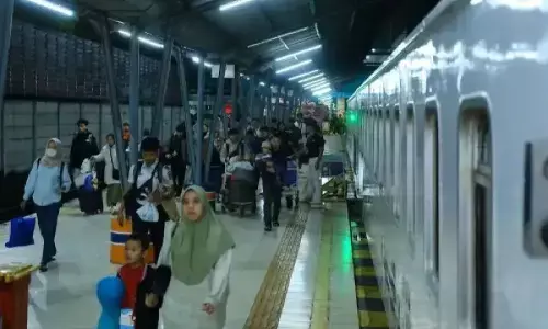 KAI Palembang layani 3.825 penumpang kereta api pada Hari Natal 2025