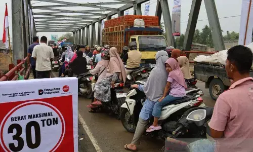 Akses nasional Aceh-Medan kembali terhubung Akses nasional Aceh-Medan kembali terhubung