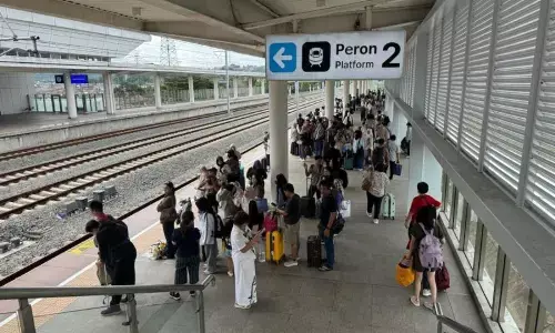 Ribuan wisatawan Malaysia gunakan Whoosh untuk wisata di libur Nataru