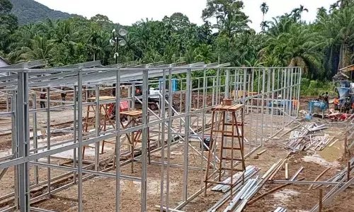 BNPB kebut pembangunan huntara bagi penyintas galodo Kabupaten Agam