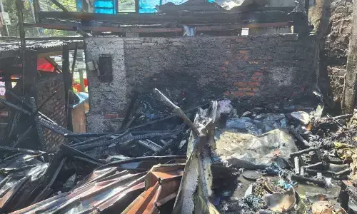 Kebakaran rumah di Jakut diduga akibat korsleting listrik