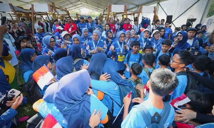 Solidaritas Untuk Sumatera, Fatma Saifullah Yusuf ajak ratusan anak berdoa