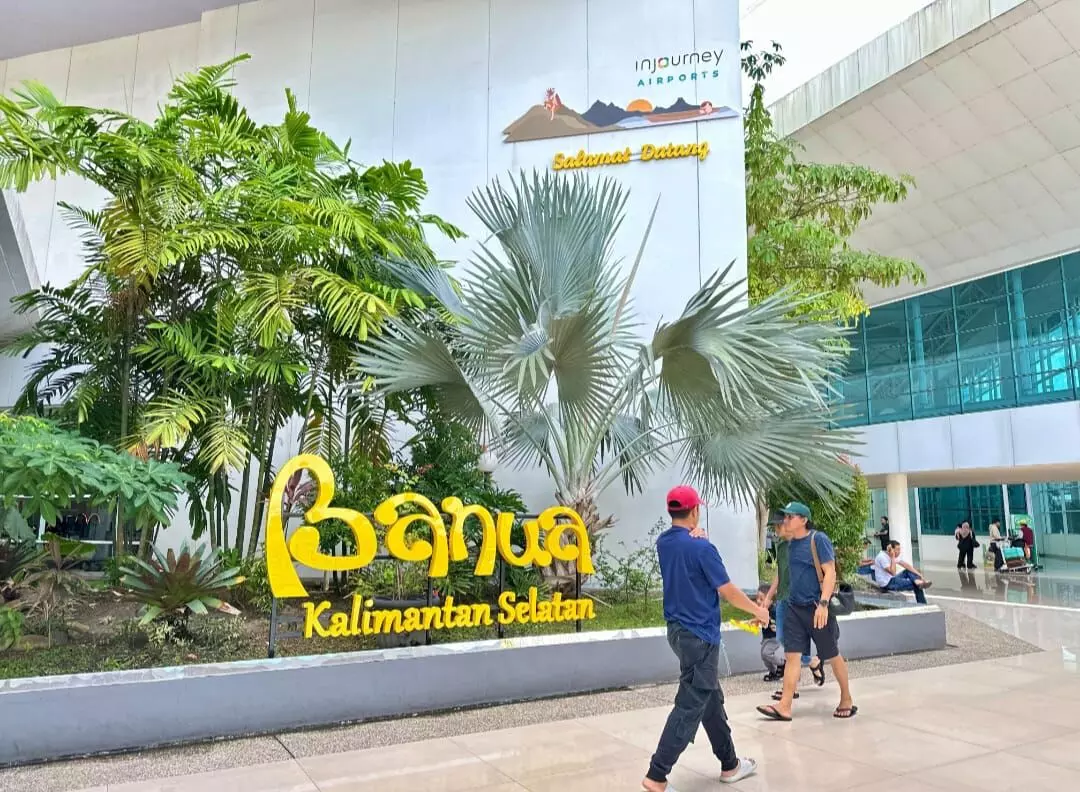 Tingkatkan layanan, Bandara Internasional Syamsudin Noor tata ulang alur penumpang Tingkatkan layanan, Bandara Internasional Syamsudin Noor tata ulang alur penumpang