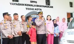 Pembagian perdana SPPG dimulai, Polres Tegal Kota tegaskan komitmen gizi anak
