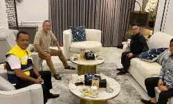 Zulhas, Muhaimin, Dasco bahas agenda politik ke depan di rumah Bahlil