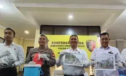 Polda Kalbar ungkap 38 kasus tambang emas ilegal dengan 73 tersangka Polda Kalbar ungkap 38 kasus tambang emas ilegal dengan 73 tersangka