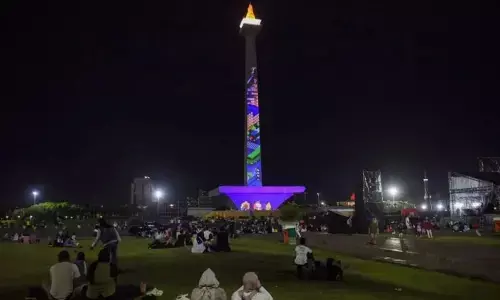 130 ribu orang kunjungi Monas selama akhir pekan