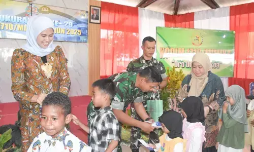 Rayakan HUT ke-29, Kodim 1710/Mimika gelar syukuran sederhana