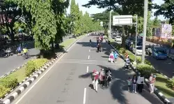 Car Free Night Bogor juga hadir di Tegar Beriman saat malam Tahun Baru