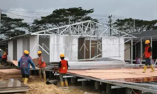 Nindya Karya: Pembangunan huntara Aceh Tamiang berjalan sesuai target Nindya Karya: Pembangunan huntara Aceh Tamiang berjalan sesuai target