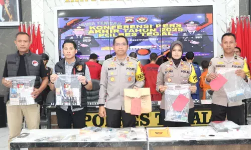 Refleksi Akhir Tahun, Polres Tegal: Kamtibmas kondusif dan penegakan hukum terus diperkuat
