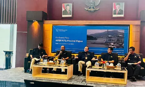 Pendapatan dan belanja negara di Papua terealisasi sebesar Rp10.24 triliun