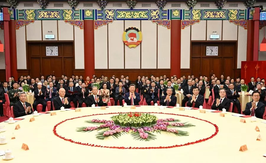 Xi Jinping sampaikan pidato penting di depan temu wicara Tahun Baru MPPR