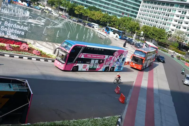 Gratis! Naik bus tingkat gratis bisa jadi pilihan jelajahi Jakarta Gratis! Naik bus tingkat gratis bisa jadi pilihan jelajahi Jakarta