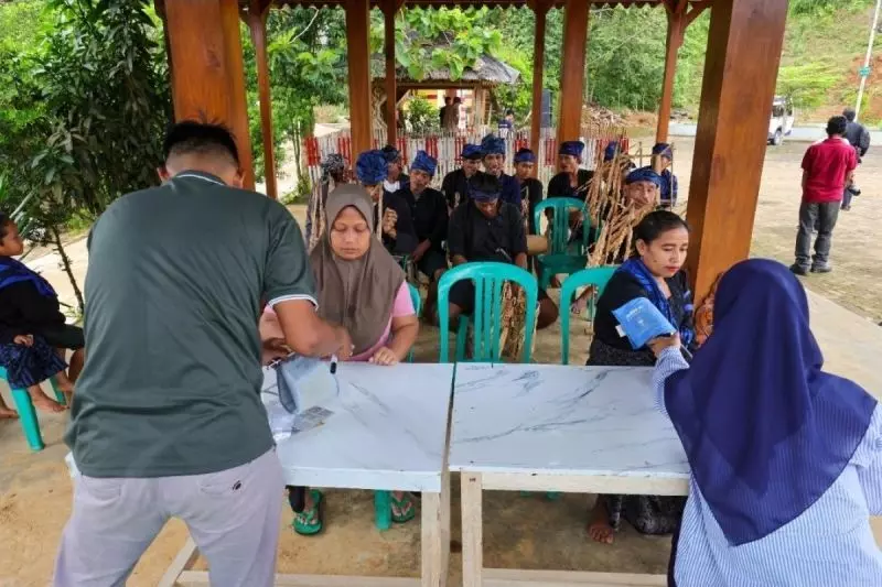 Kemenkes gelar CKG bagi warga Baduy