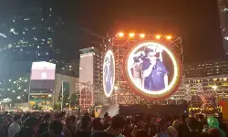 Ribuan warga Jakarta rayakan tahun baru 2026 di Bundaran HI