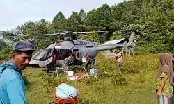 Pemerintah kirim bantuan ke Sikundo Aceh Barat melalui helikopter