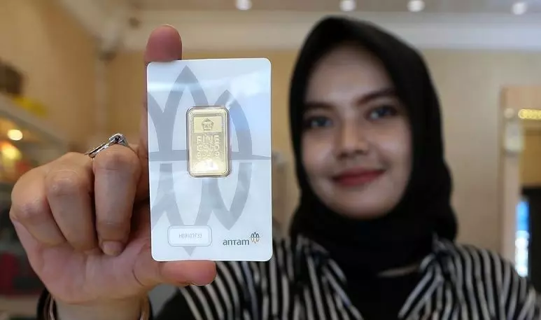 Emas Antam alami kenaikan harga di hari kedua 2026 Emas Antam alami kenaikan harga di hari kedua 2026