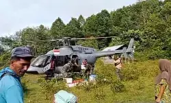 Pemerintah kirim bantuan ke Sikundo Aceh Barat melalui helikopter