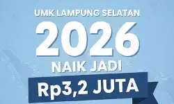 Pemkab Lampung Selatan tetapkan UMK Tahun 2026 sebesar Rp3,2 juta Pemkab Lampung Selatan tetapkan UMK Tahun 2026 sebesar Rp3,2 juta
