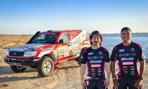 Julian Johan tiba di Arab Saudi untuk ikuti Rally Dakar 2026 Julian Johan tiba di Arab Saudi untuk ikuti Rally Dakar 2026