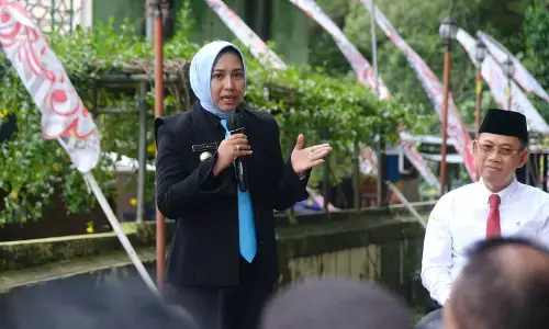 Pemkot Mojokerjo lantik pejabat Eselon II di Puncak Gunung Tidar Magelang