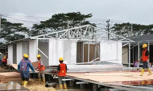 Seskab: 1.000 hunian di tiga provinsi bencana dibangun dalam sebulan