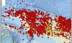 Tahun 2025 terjadi 125 gempa bumi di Papua Tahun 2025 terjadi 125 gempa bumi di Papua