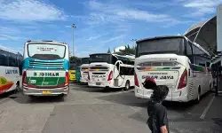 Ribuan penumpang tiba di Terminal Tanjung Priok pada arus balik Nataru