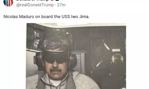 Trump sebut Maduro berlayar ke New York