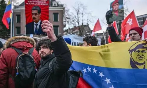 Ratusan warga Madrid turun ke jalan tolak operasi AS di Venezuela