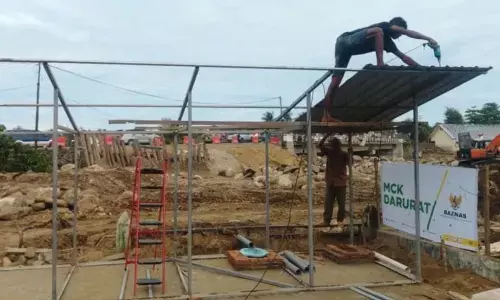 Baznas salurkan bantuan MCK darurat di Pidie Jaya Baznas salurkan bantuan MCK darurat di Pidie Jaya