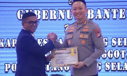Gubernur Banten apresiasi Program CETAR dan Siskamling Terpadu Polres Tangsel