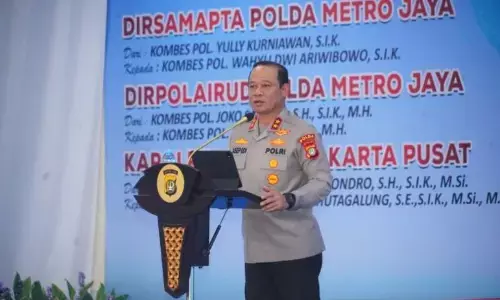 Kapolda Metro Jaya minta kapolres jajaran turun langsung ke lapangan Kapolda Metro Jaya minta kapolres jajaran turun langsung ke lapangan