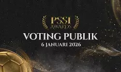 Voting publik PSSI Awards 2026 dibuka, suporter ikut tentukan pemenang