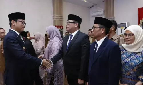 Wali Kota Medan lantik Direksi PUD dan PD Pembangunan Medan