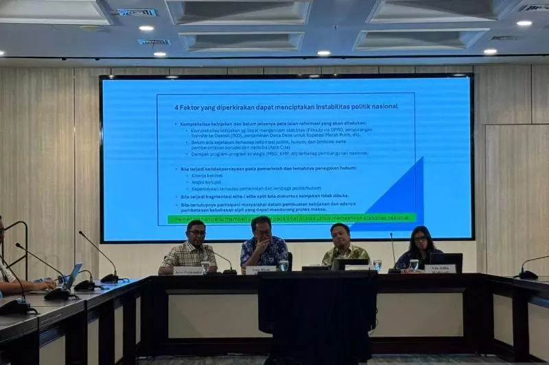 CSIS identifikasi empat risiko utama ekonomi RI di 2026 CSIS identifikasi empat risiko utama ekonomi RI di 2026