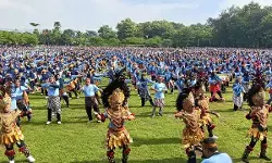 4.444 ASN Kemenag Boyolali pecahkan Rekor MURI menari Gemati