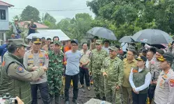 Kapolda dan Forkopimda Sulut tinjau lokasi bencana Sitaro