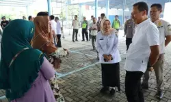 Jelang relokasi pedagang Pasar Bitingan, Bupati Kudus tinjau Pasar Saerah Jelang relokasi pedagang Pasar Bitingan, Bupati Kudus tinjau Pasar Saerah