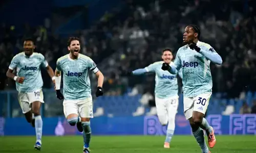 Juventus kembali ke empat besar usai kalahkan Sassuolo 3-0