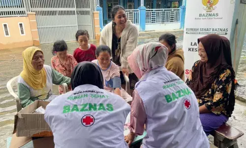BAZNAS beri layanan kesehatan bagi 4.000 lebih penyintas banjir di Sumatera