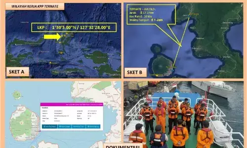 Tim SAR bantu evakuasi warga terjebak banjir di Halmahera Barat