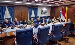 Seskab rapat dengan menteri hingga BUMN bahas pemulihan pascabencana