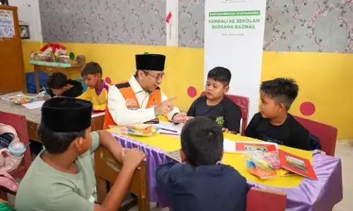 BAZNAS beri layanan dukungan psikososial bagi siswa di Pidie Jaya, Aceh