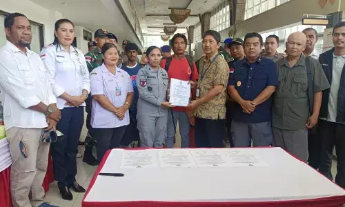 Bakamla RI fasilitasi pemulangan enam nelayan dari Timor Leste