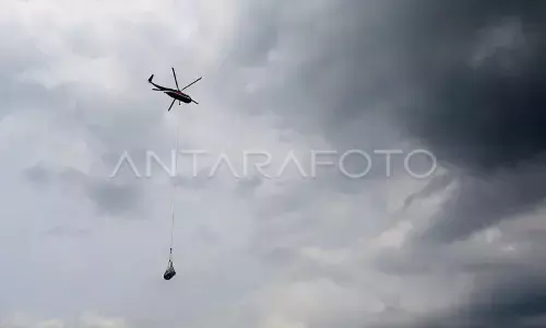 Sebanyak 3,1 ton logistik untuk Aceh Tengah didistribusikan via udara