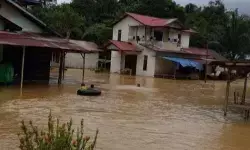 Warga Halmahera Utara mengungsi mandiri pascabanjir