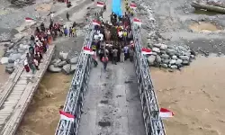 Kemen PU tuntaskan pemasangan Jembatan Bailey di Krueng Beutong, Aceh