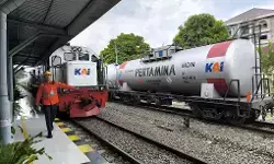 Distribusi barang lewat kereta di Sumut capai 683 ribu ton, kurangi beban jalan raya